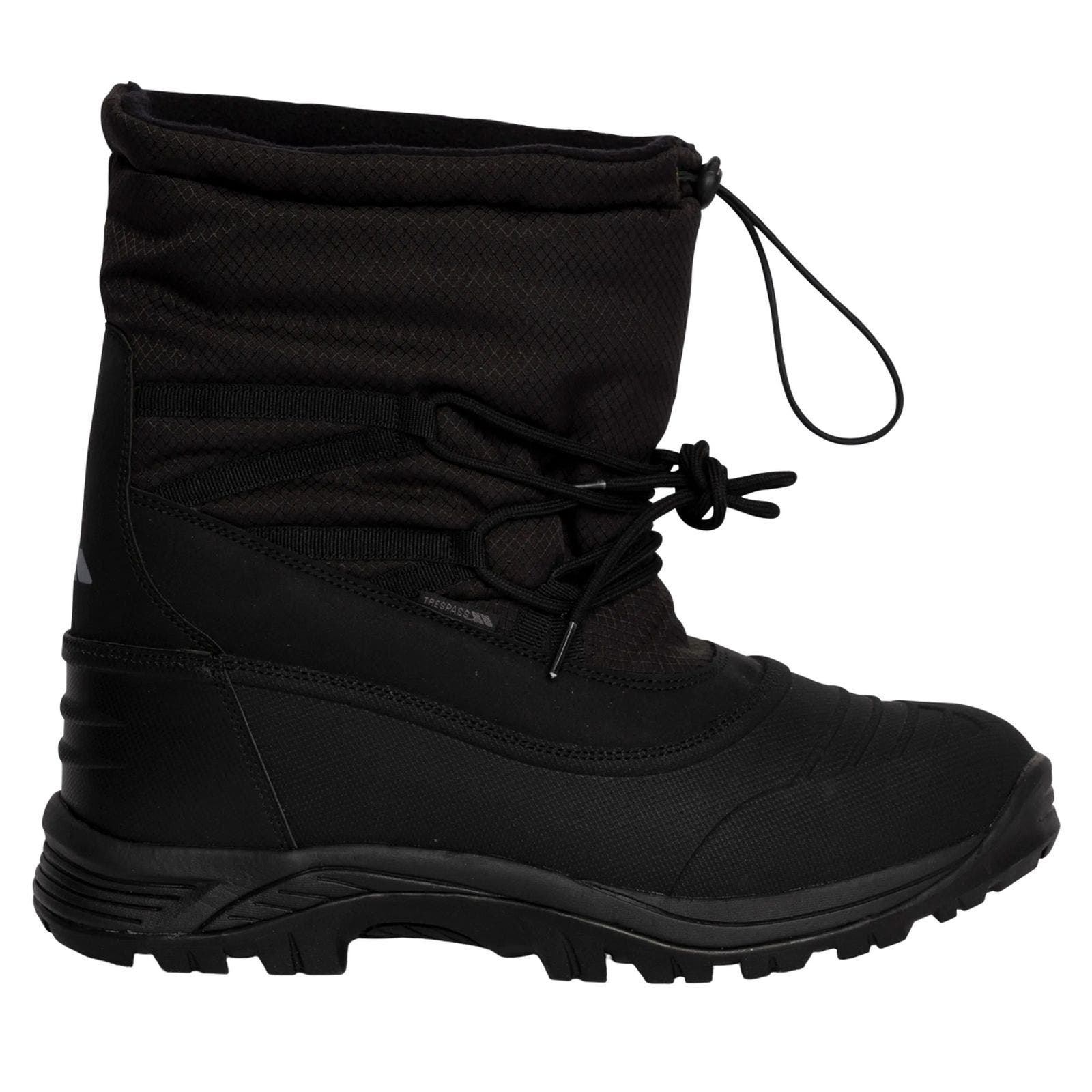 Novern Waterproof Snow Boots, Alternate, color, Black