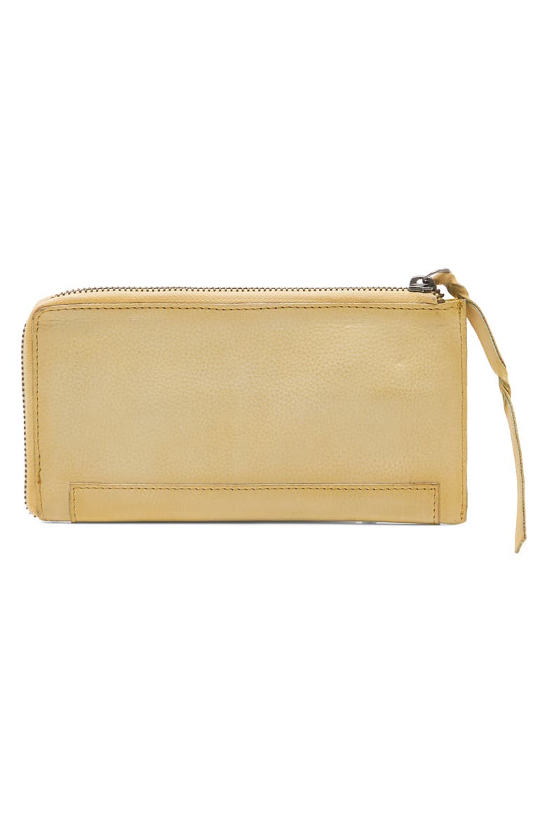 We the Free Emerson Leather Wallet, Alternate, color, BUTTER YELLOW