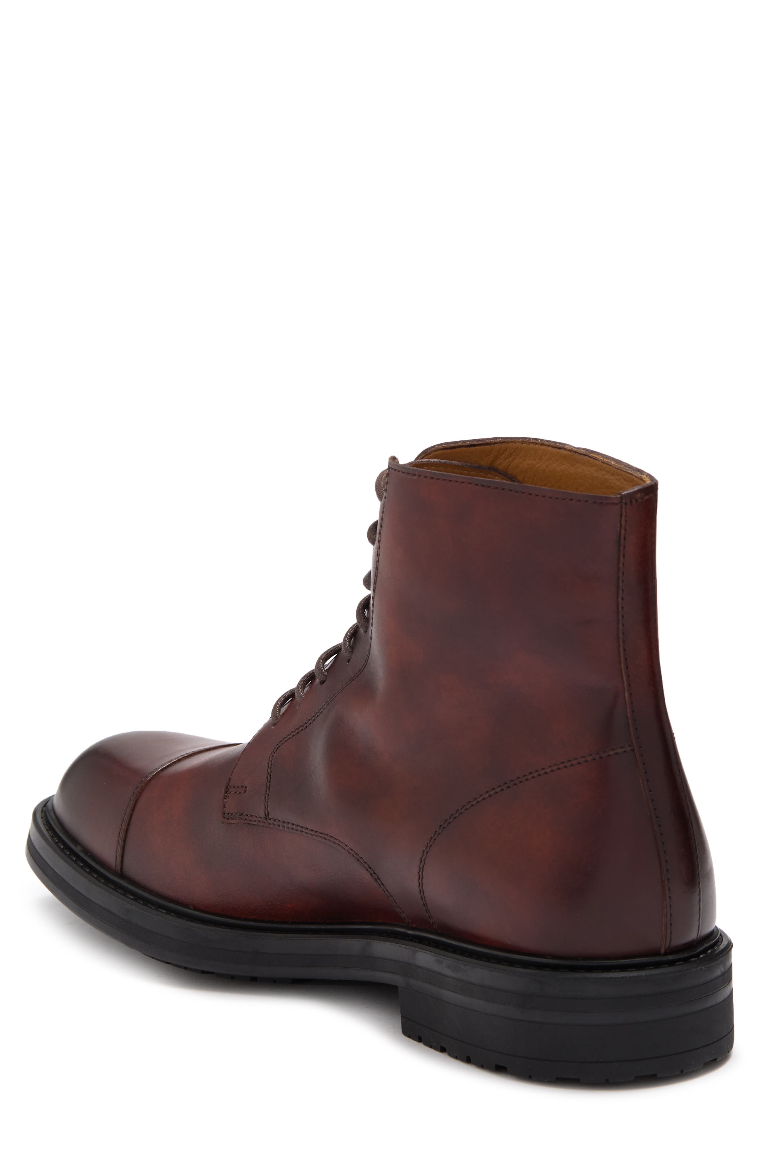 Magnanni Polar Leather Boot, Alternate, color, Tabacco