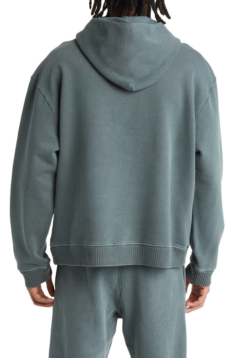 Elwood Core Oversize Organic Cotton Brushed Terry Hoodie, Alternate, color, Vintage Slate