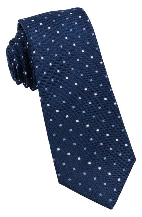 Multi Dot Silk Tie