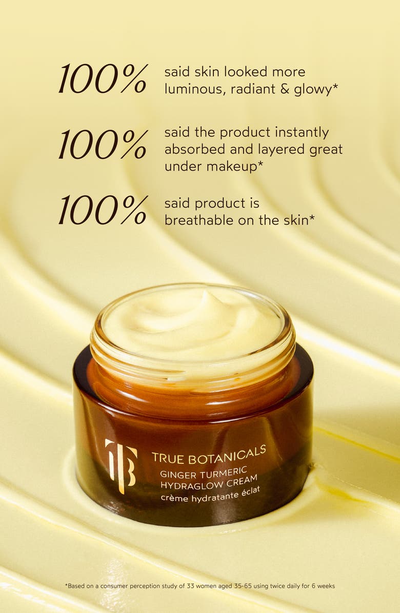 True Botanicals Ginger Turmeric Hydraglow Cream, Alternate, color,