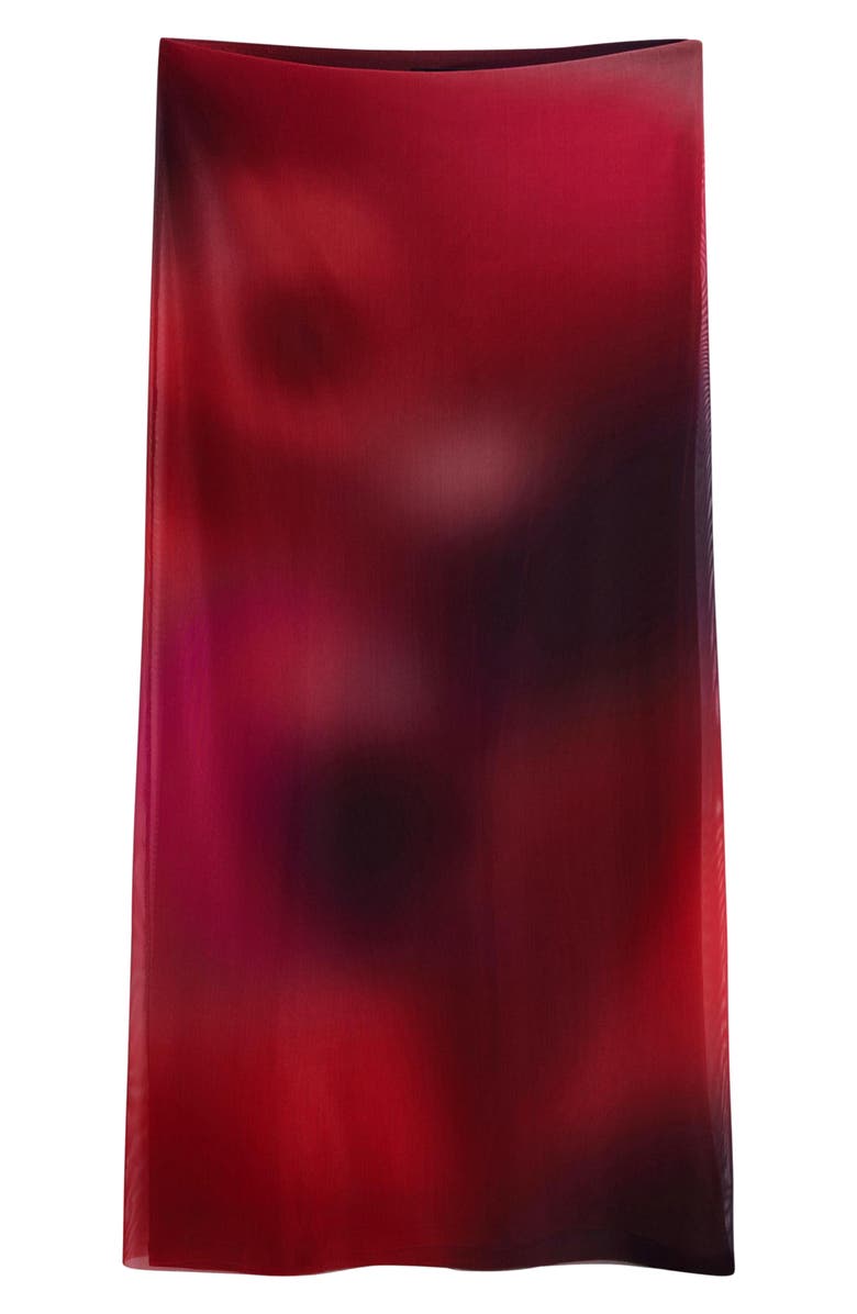 Desigual Print Maxi Skirt, Alternate, color, Pink