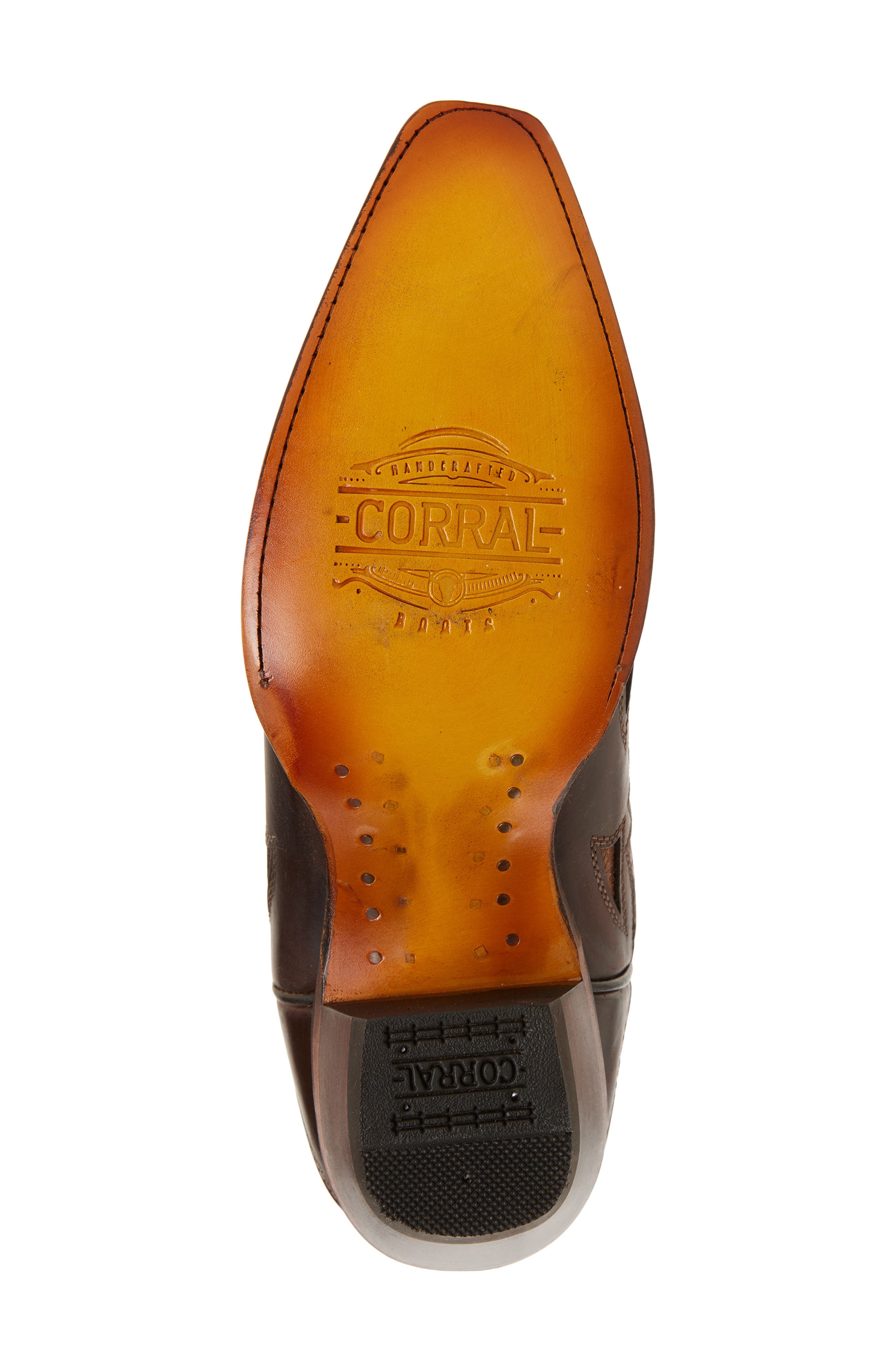 CORRAL Eagle Overlay Western Boot, Alternate, color, 