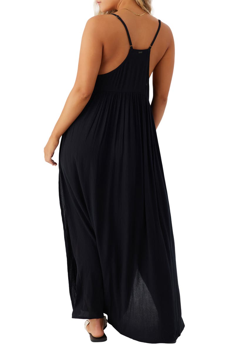 O'Neill Mel Semisheer Maxi Cover-Up Dress, Alternate, color, 