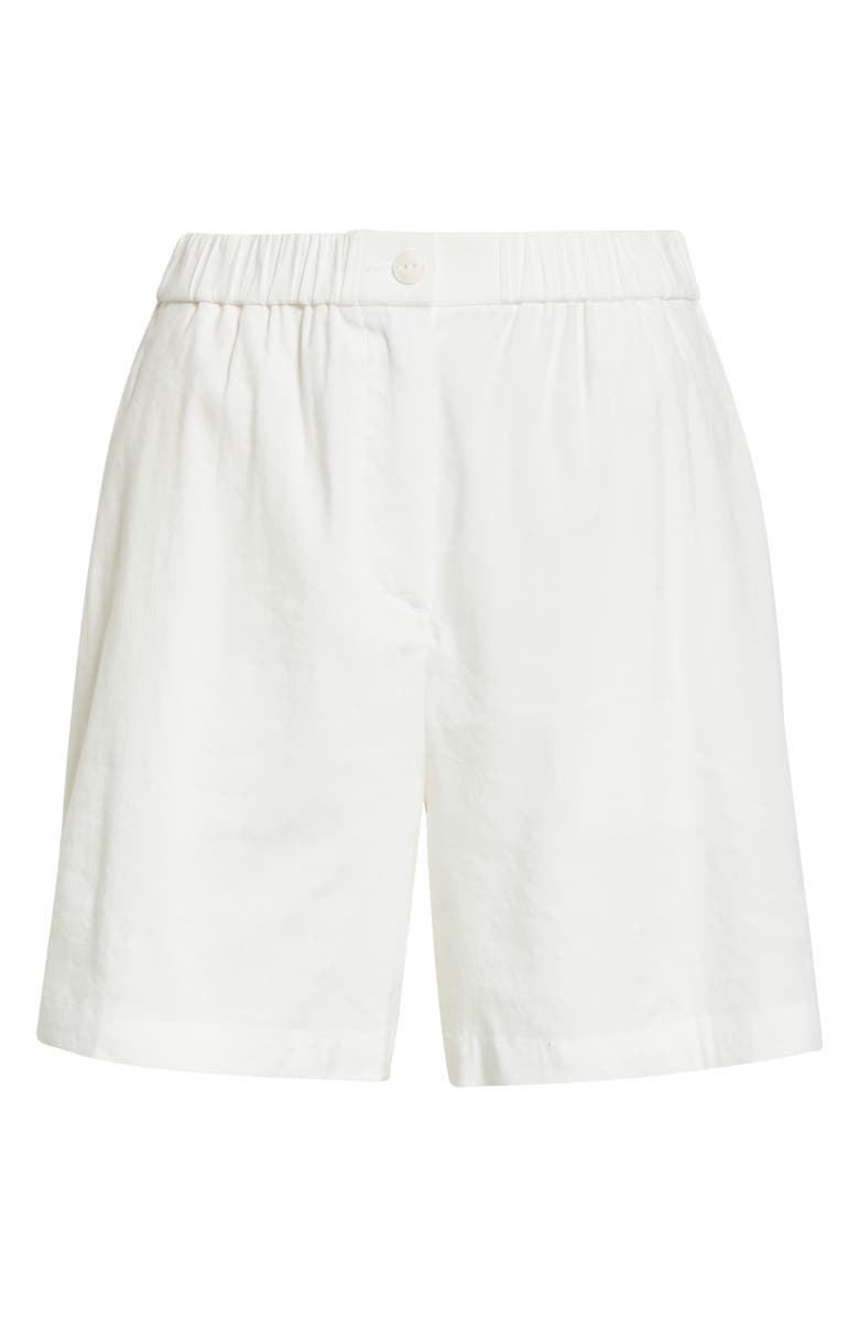 rag & bone Maye Linen Blend Shorts, Alternate, color,