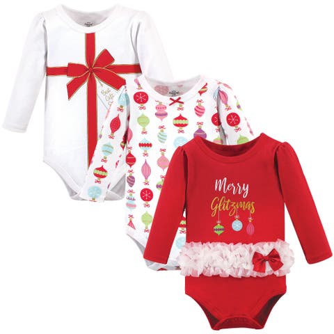 3Pk Long Sleeve Bodysuits (Baby)