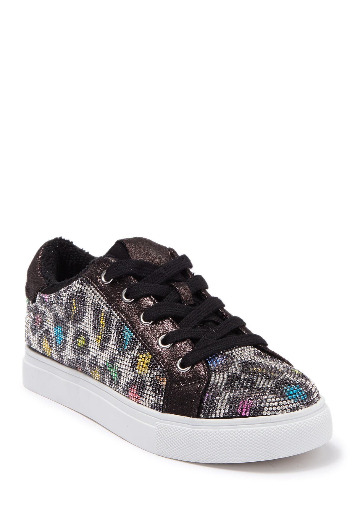 Steve Madden JCeecee Crystal Embellished Sneaker, Main, color, 