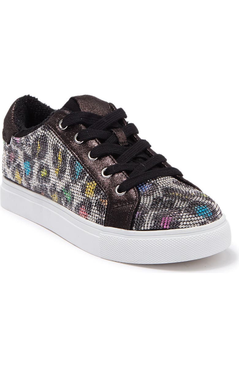 Steve Madden JCeecee Crystal Embellished Sneaker, Main, color,