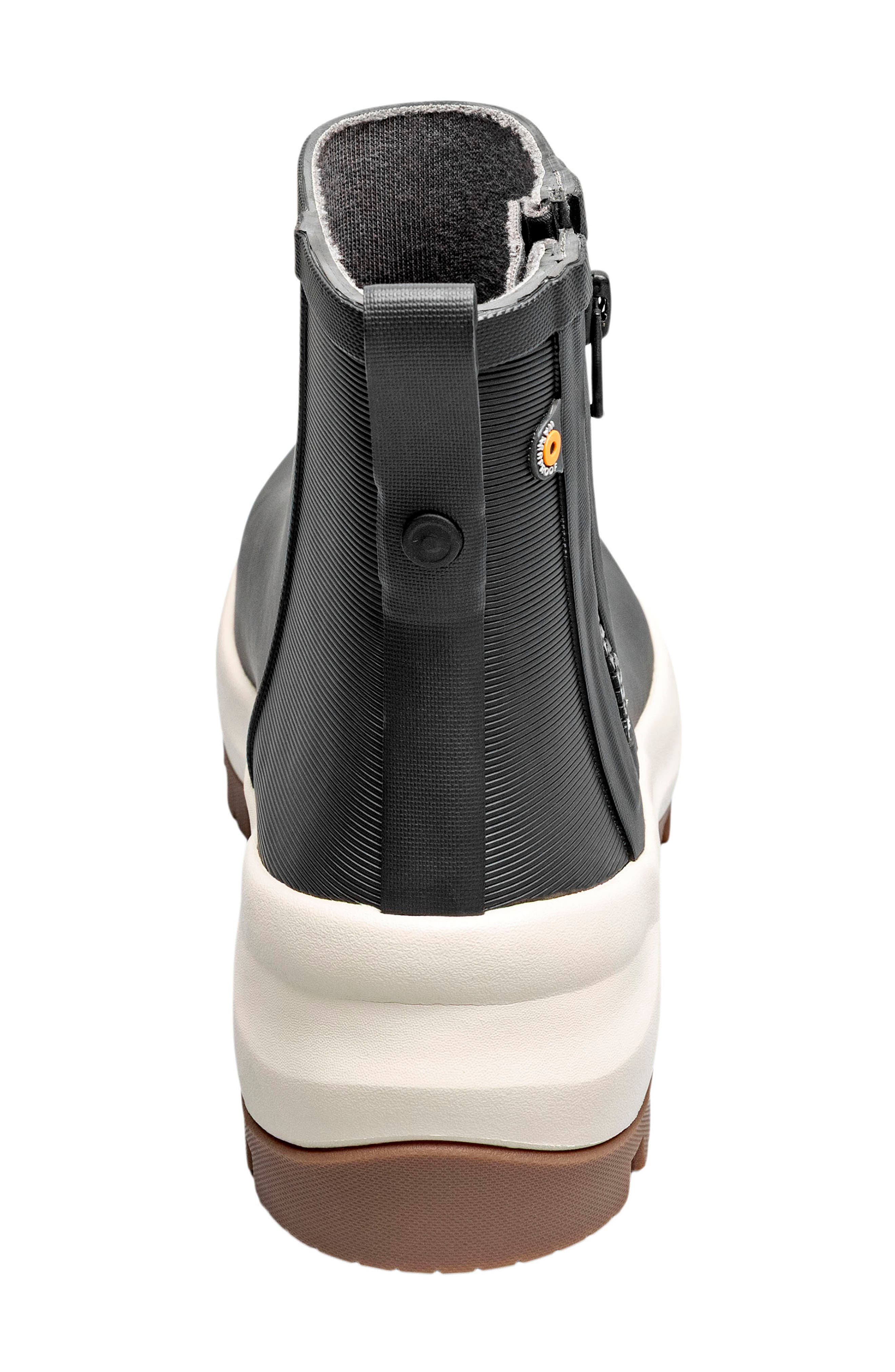 Piper Zip Rain Bootie, Alternate, color, BLACK MULTI
