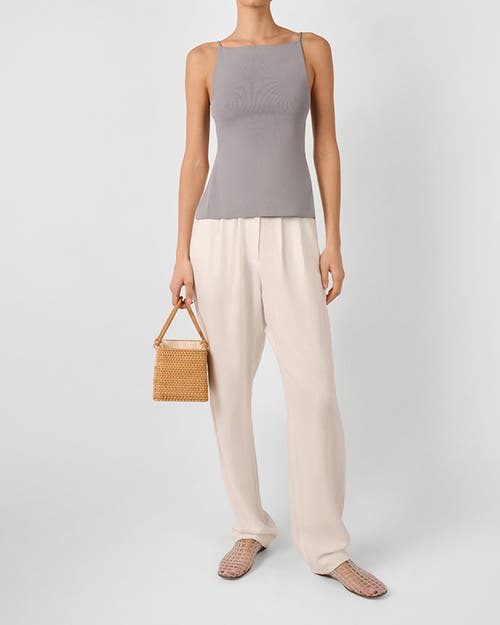 Weworewhat High Straight Neck Top