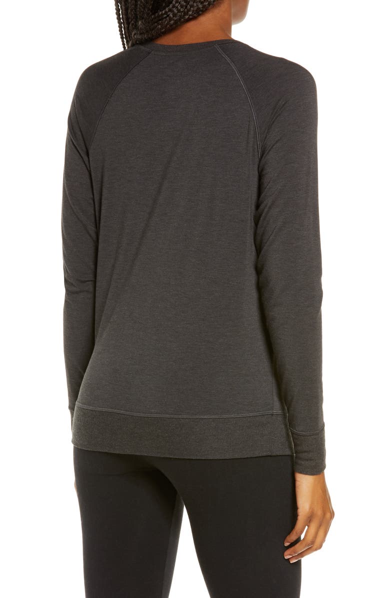 Tommy John Lounge Crewneck Sweatshirt, Alternate, color, 