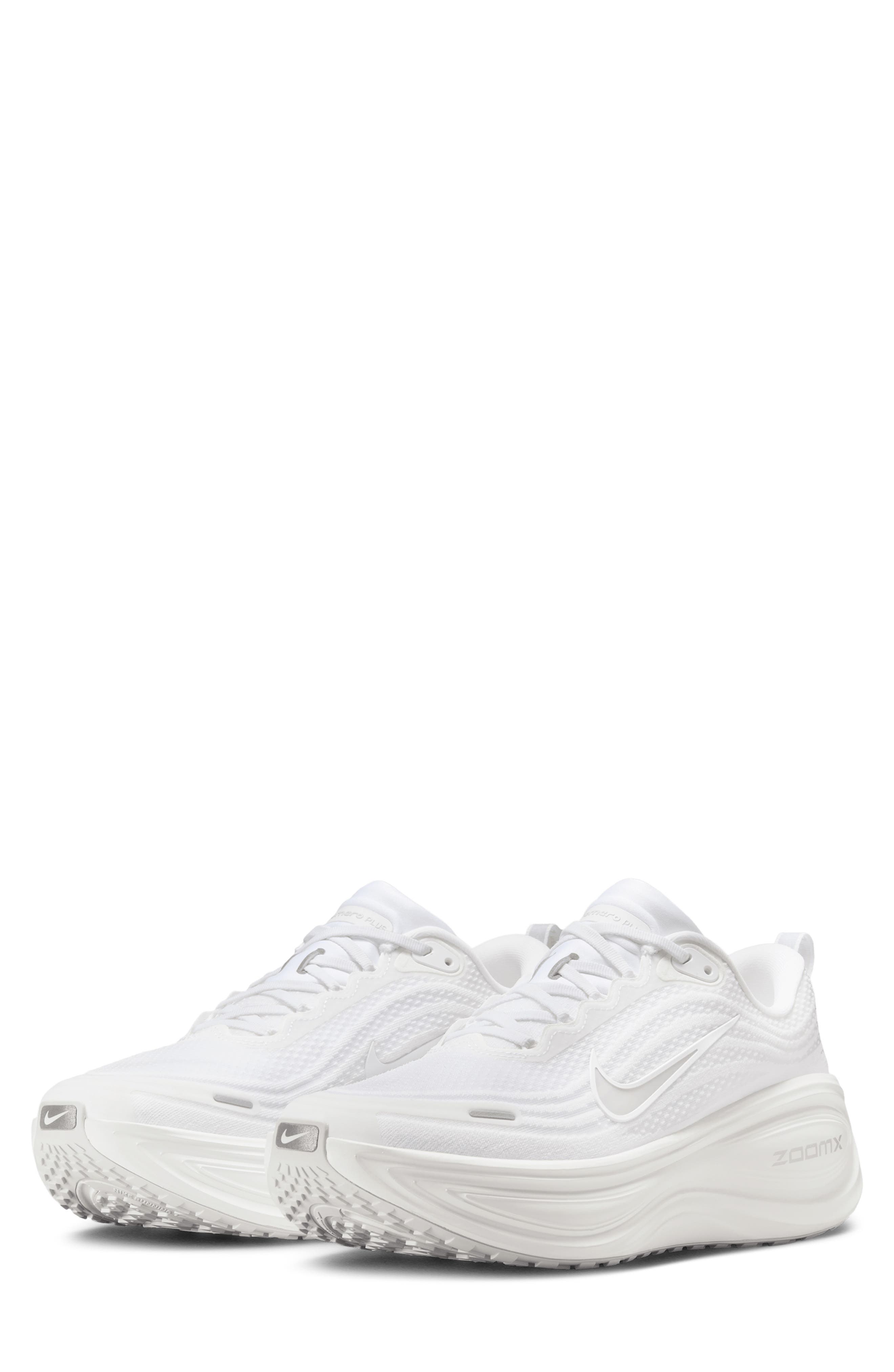 Vomero Plus Running Shoe, Main, color, 102 WHITE/SMTWHT