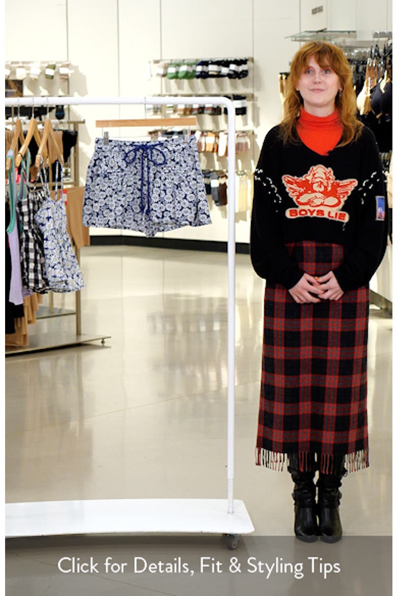 Offbeat Floral Print Shorts video