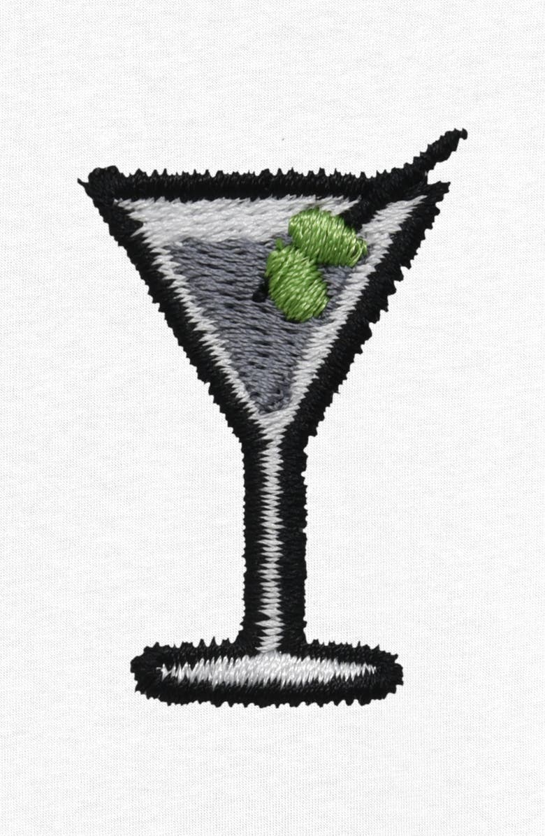 Dalix Mens Martini Midweight Garment Dye Tee, Alternate, color, White