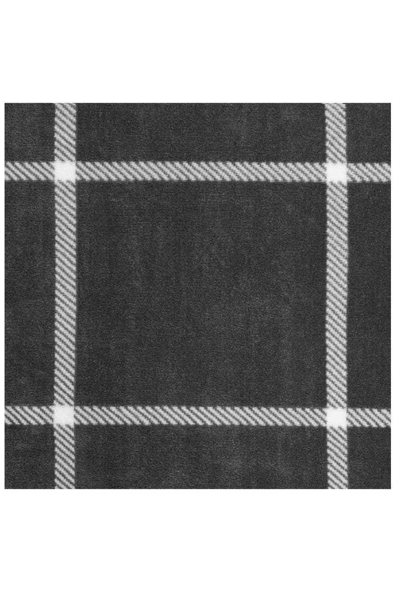 Dumbo Windowpane Reversible Throw, Alternate, color, CHARCOAL GREY/ IVORY WHITE