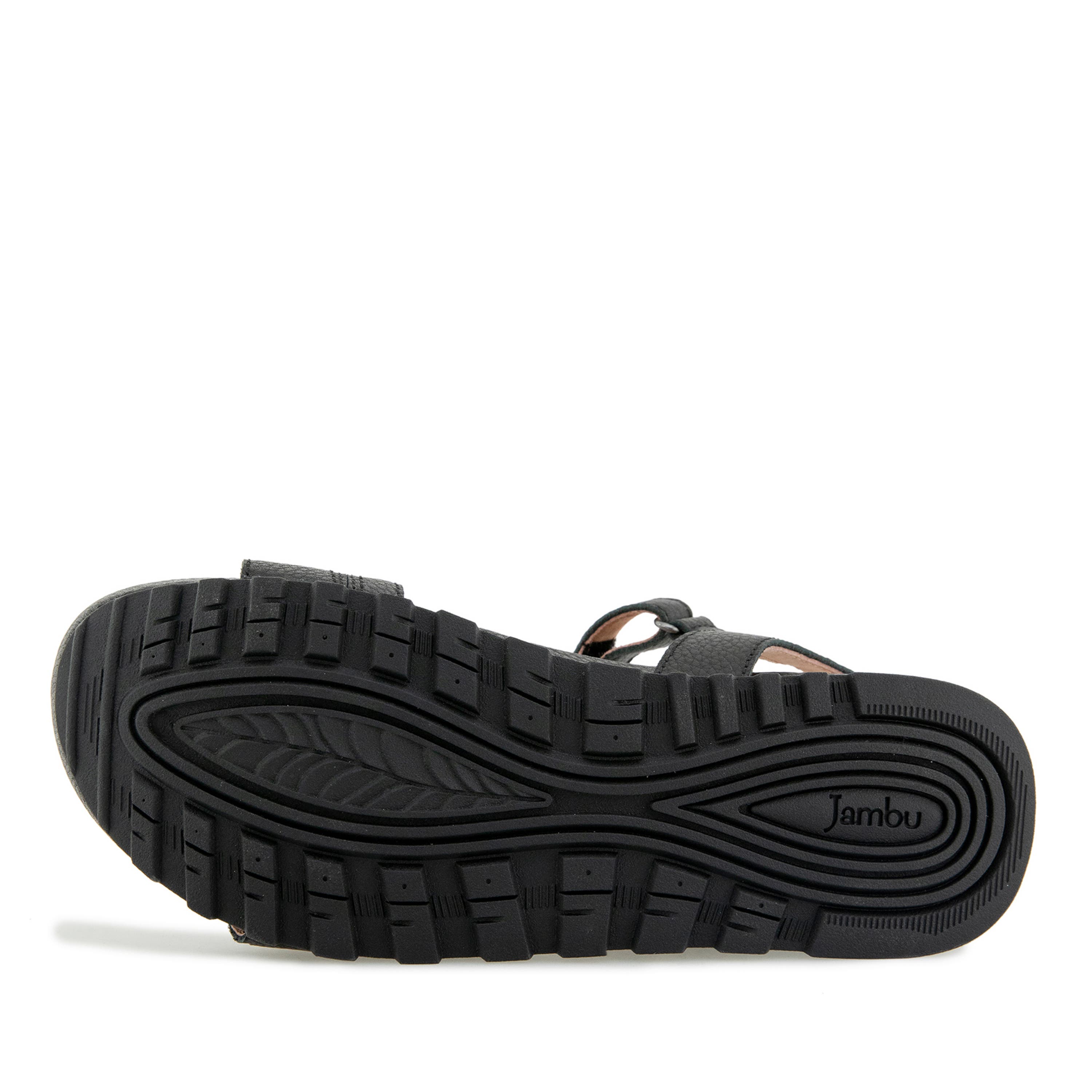 Jambu Liza Casual Wedge Sandal, Alternate, color, Black
