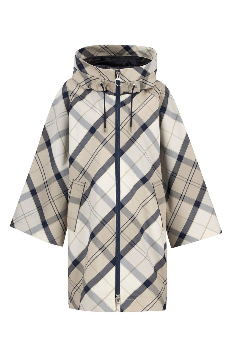 Barbour Kinsale Tartan Waterproof Raincoat, Alternate, color, 