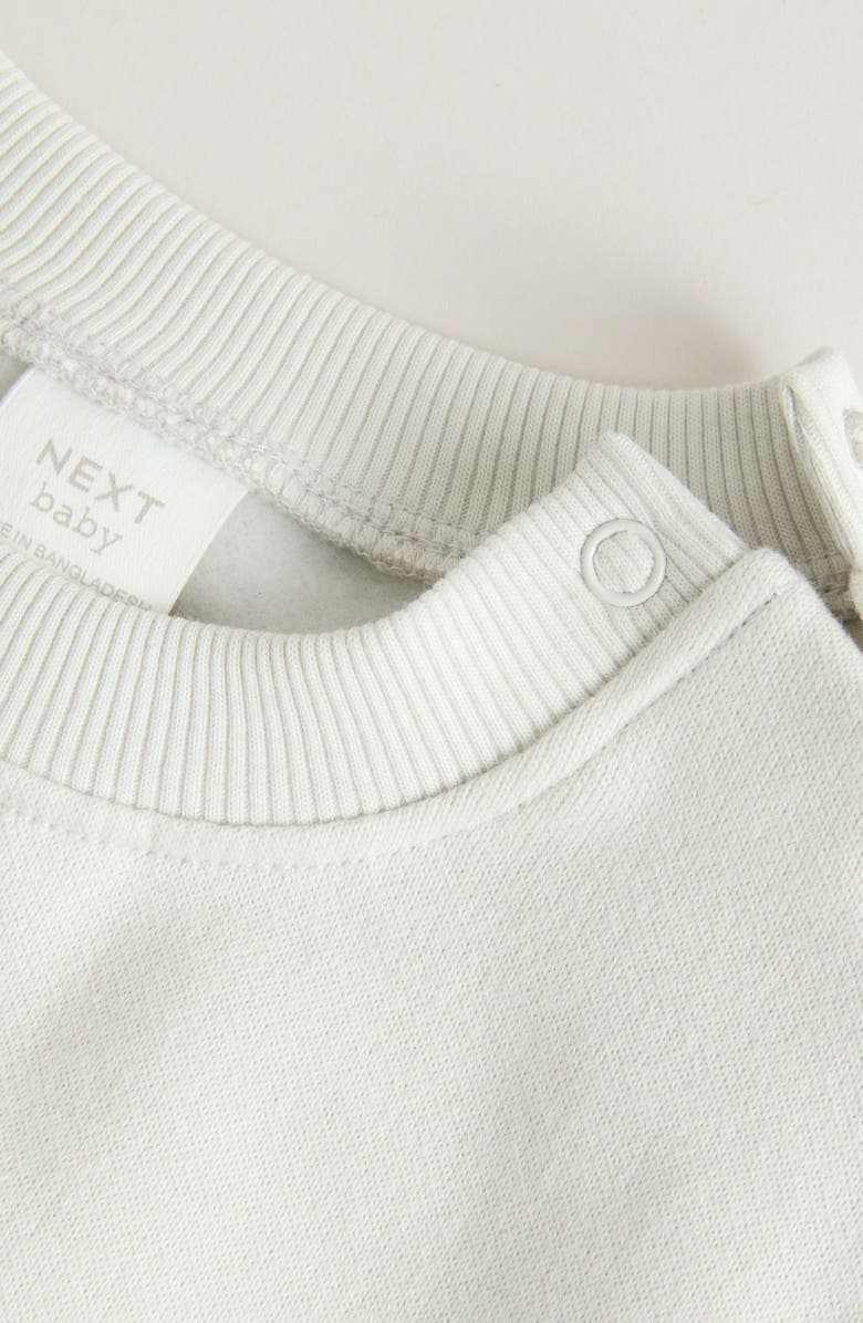 NEXT Sunshine Sweatshirt & Print Pants Set, Alternate, color, Orange Multi