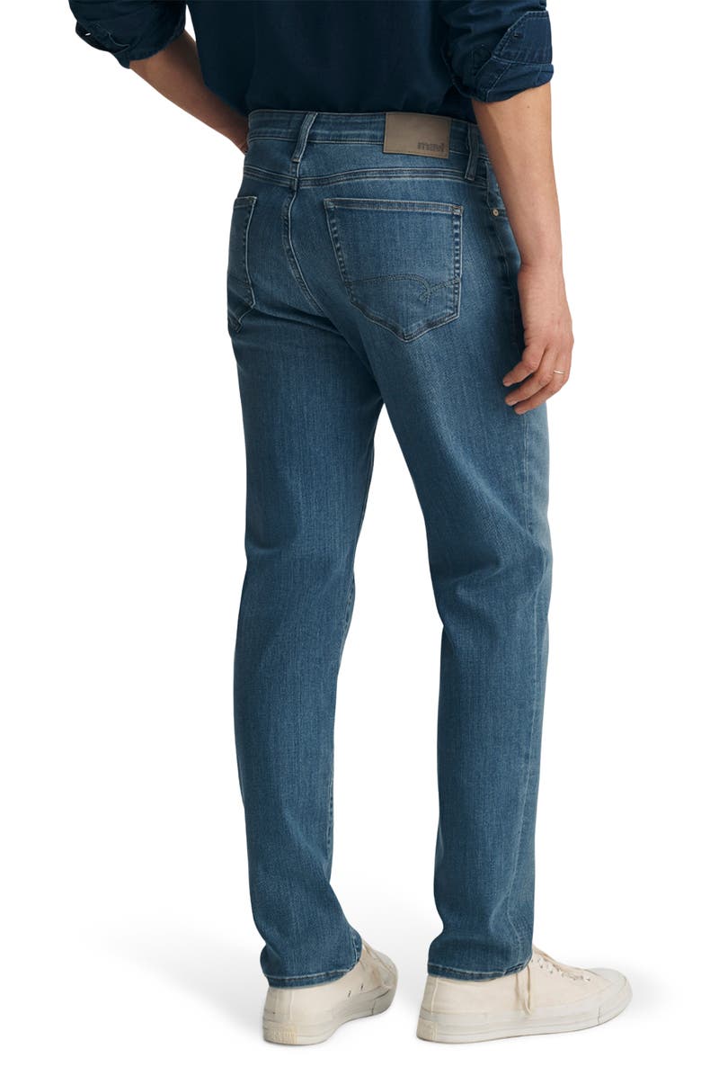 Mavi Jeans Steve Athletic Slim Fit Jeans, Alternate, color, Mid Supermove