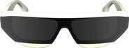 Victoria Beckham 53mm Guilloche Shield Sunglasses