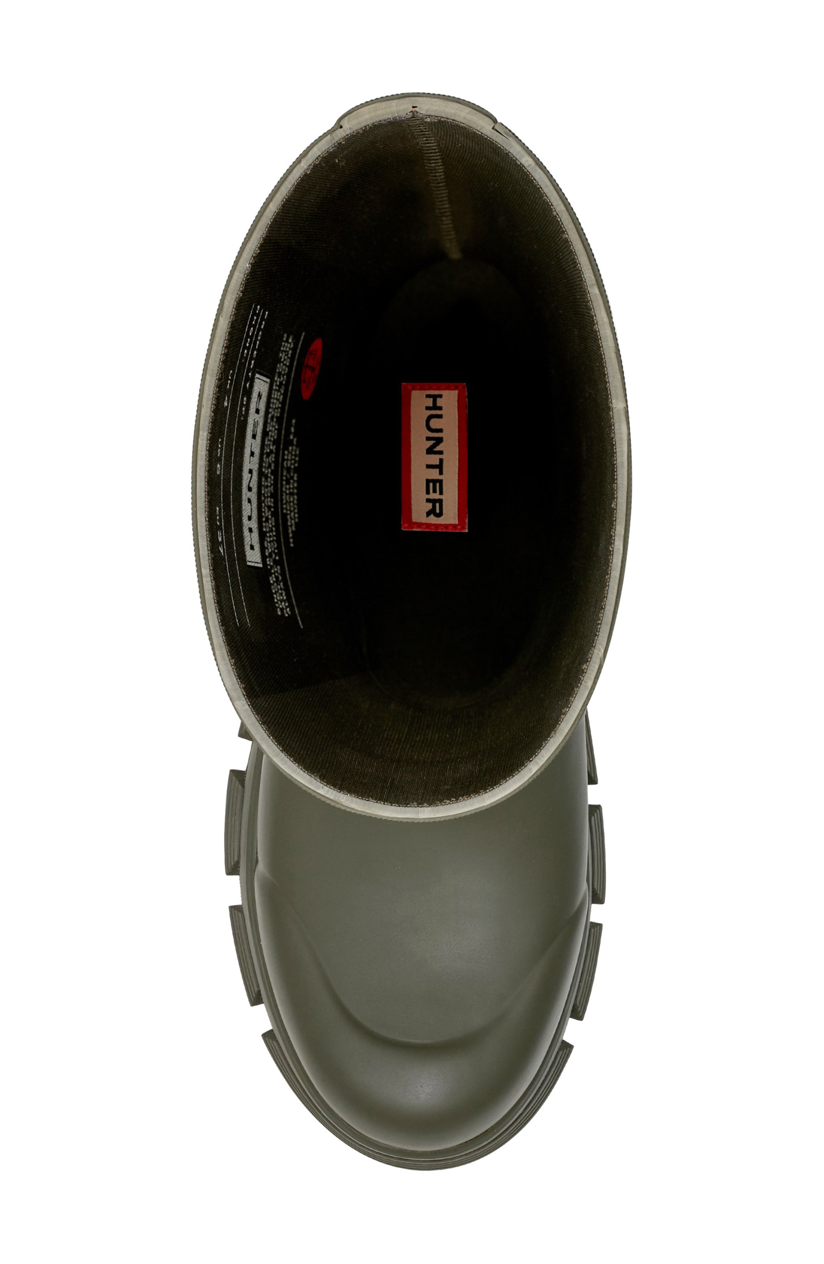 Micah Lug Sole Waterproof Rain Boot, Alternate, color, RYEGRASS