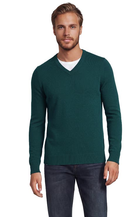 Fine Gauge Cashmere V-neck Sweater