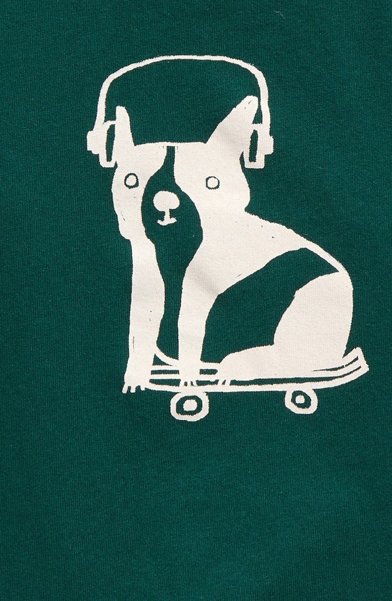 Mon Coeur Cotton Graphic T-Shirt, Alternate, color, Botanical Garden