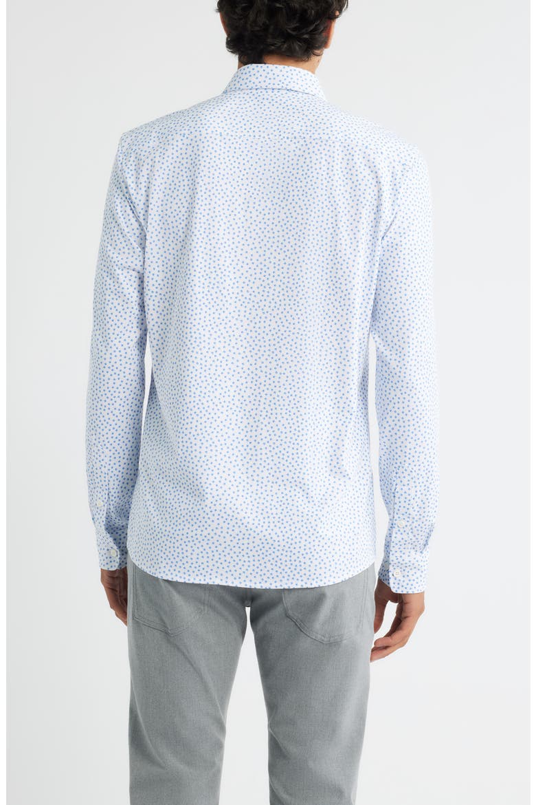 Roan Kent Slim Fit Button-Up Shirt, Alternate, color, LT PAST/BU