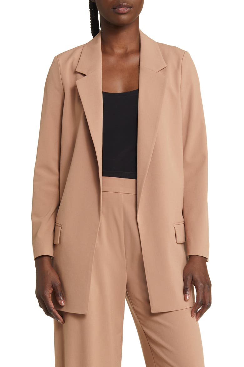 Aleida Blazer, Main, color, FAWN BROWN
