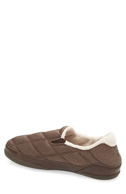 Olukai Puku'i Quilted Slipper In Brown