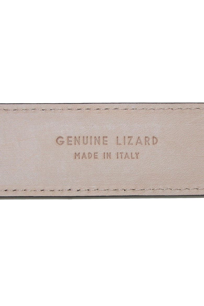 Men's Tejus Lizard 32mm Belt, Alternate, color, Dark Brown