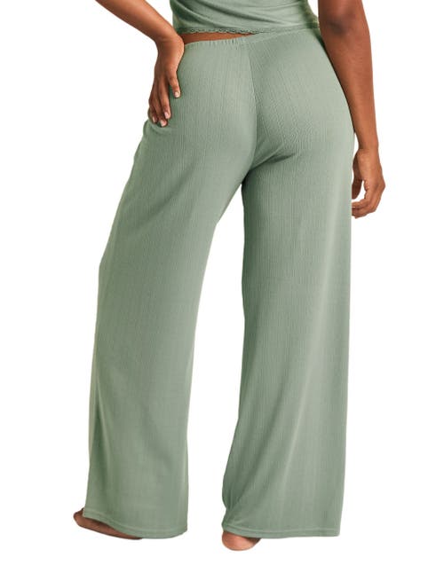 Adore Me Pointelle Pointelle Pants In Green