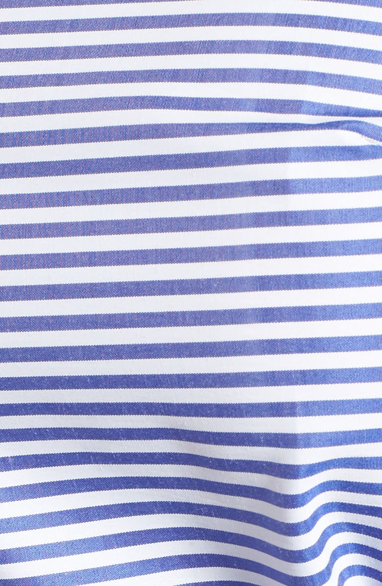 J.O.A. Stripe One-Shoulder Peplum Top, Alternate, color, 