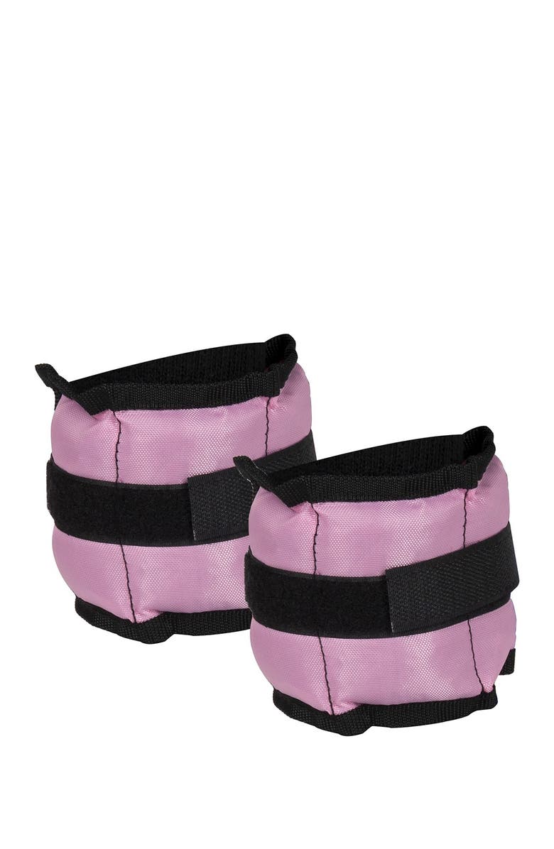 MIND READER 1lb Adjustable Ankle & Wrist Weights, Alternate, color, 