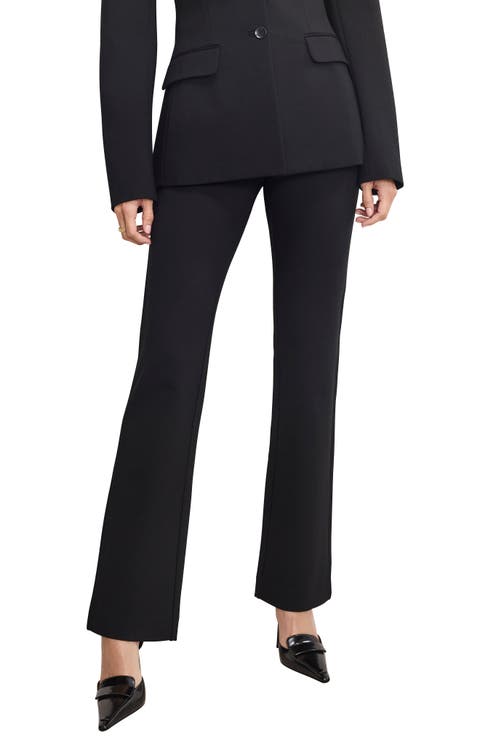 Ponte Straight Leg Pants