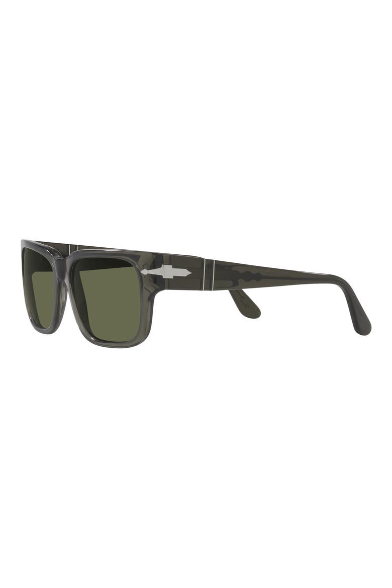 58mm Polarized Rectangular Sunglasses, Alternate, color, ROSE GOLD TORT