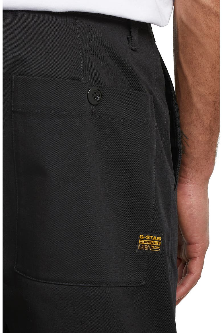 Pleat Front Chinos, Alternate, color, DK BLACK