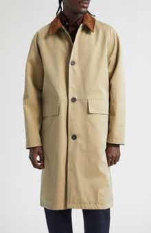 Reversible Single Breasted Mac Jacket