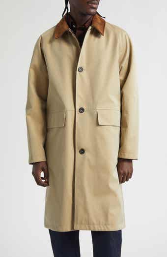 Reversible Single Breasted Mac Jacket