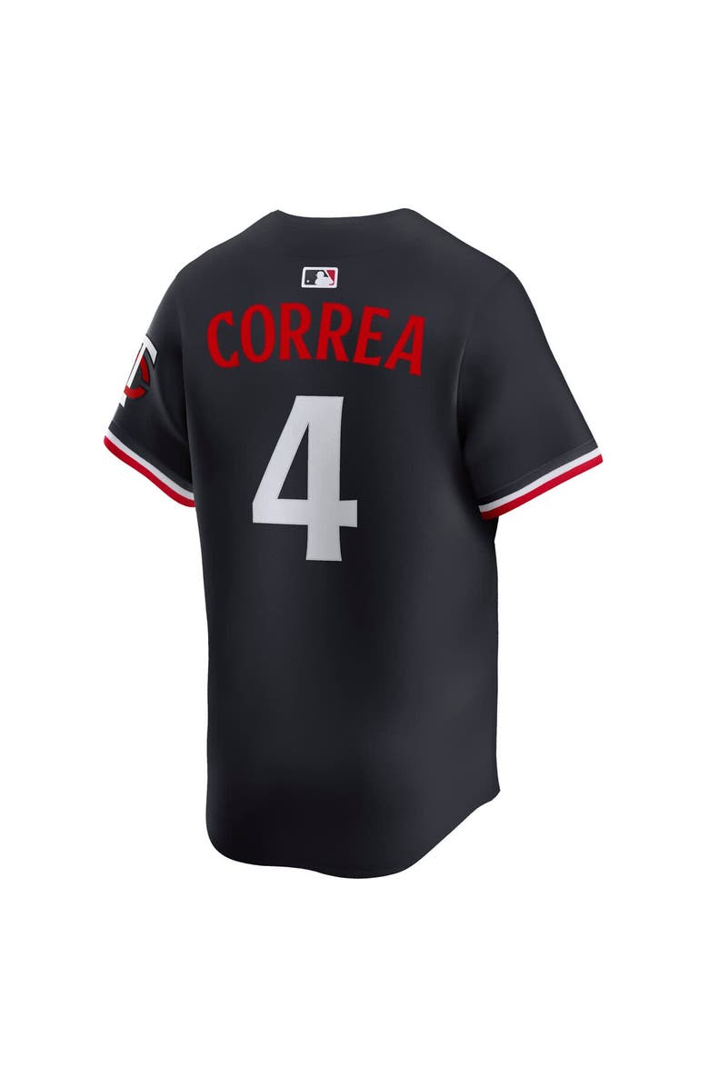 Nike Men's Nike Carlos Correa Navy Minnesota Twins Alternate Limited Jersey, Alternate, color,