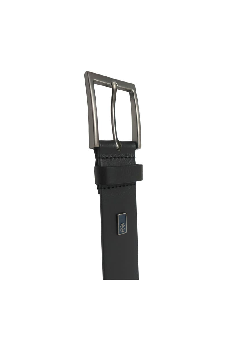 Mens Leather Jean Belt, Alternate, color, Black