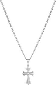 Ed Hardy Men's Cross Necklace