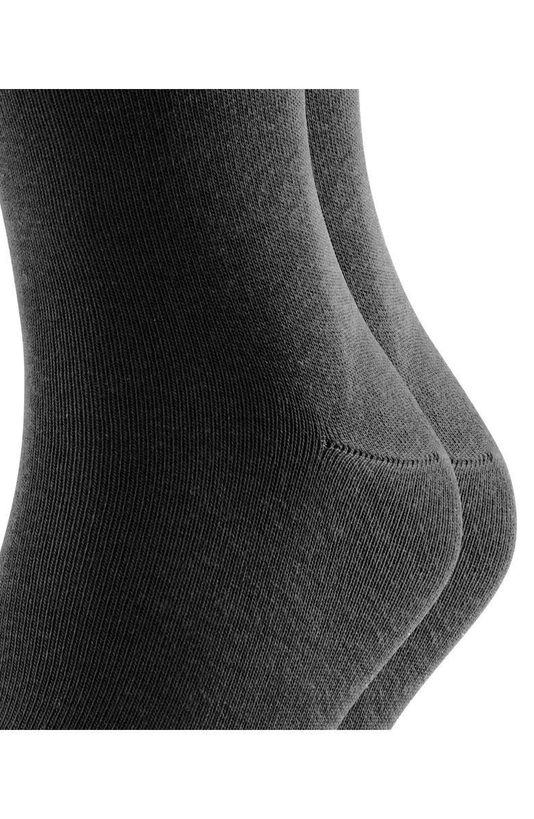 Falke Happy 2-Pack Cotton Socks, Alternate, color, Black