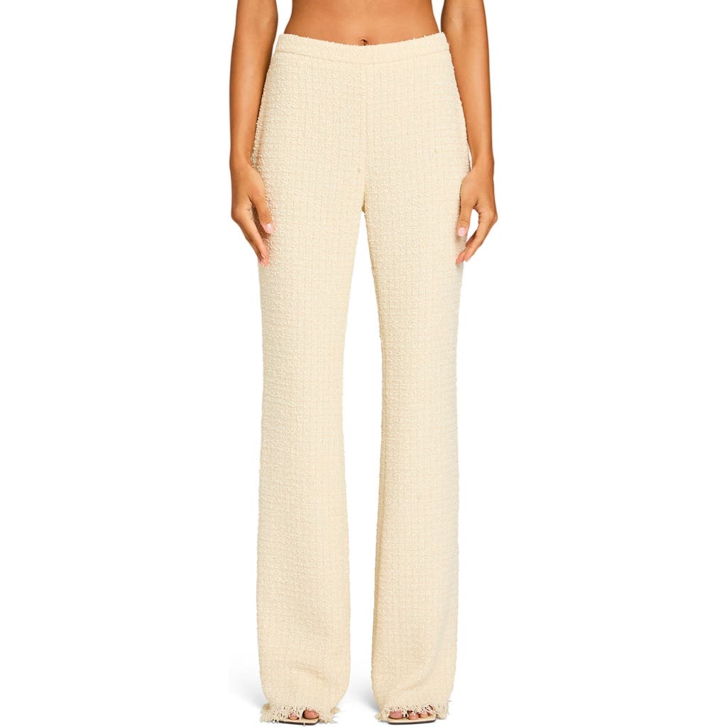 Ser.o.ya Shar Boucle Pant In Eggshell