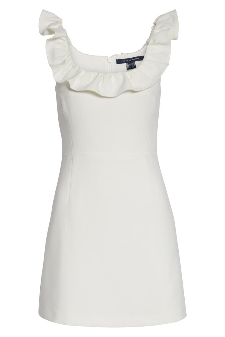 Whisper Ruffle Minidress, Alternate, color, SUMMER WHITE