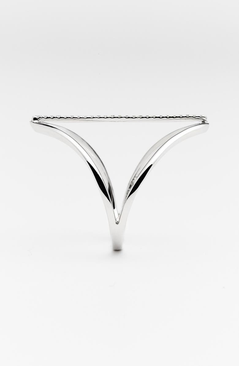 Bony Levy 'Prism' Diamond Pavé Elongated Bar Ring, Alternate, color,