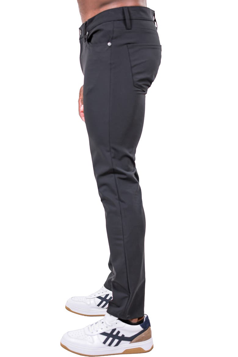 Marthyr Slim Fit Pants, Alternate, color, BLACK