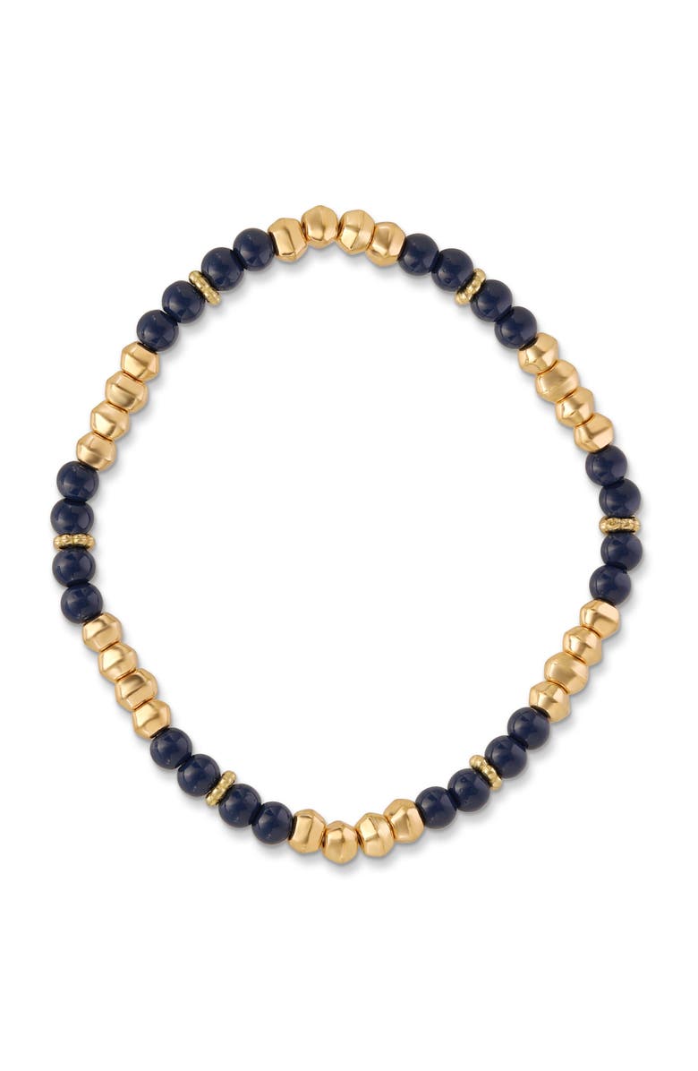 Jessica Simpson Multi-Color Beaded Bracelet Set with Evil Eye Charm, Boho Chic Stackable Bracelets, Alternate, color, Multi