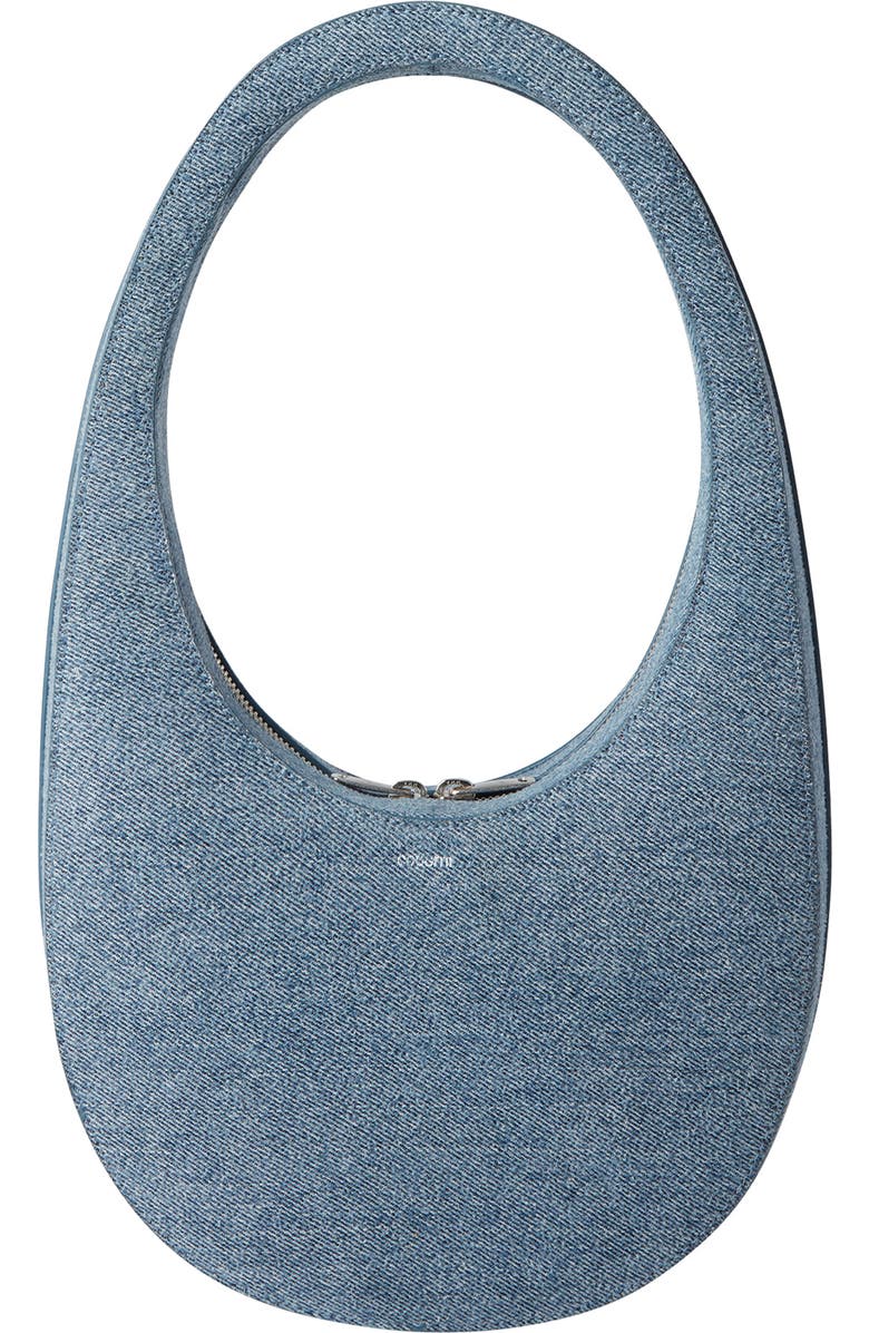 Coperni Swipe Denim Top Handle Bag, Main, color,